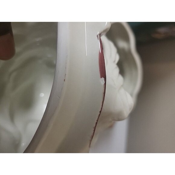 Festive Design Colorful Hand Painted Ceramic Santa Claus cookie jar 13 inches - Picture 12 of 16